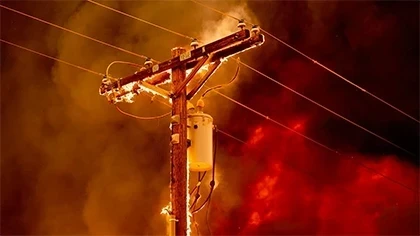 Lineman Safety during a Wildfire